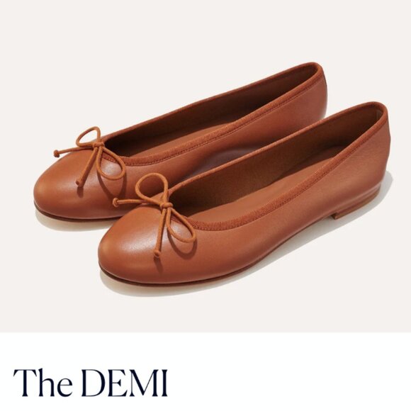 Margaux The Demi in Cognac Nappa Size 37 - Picture 1 of 10